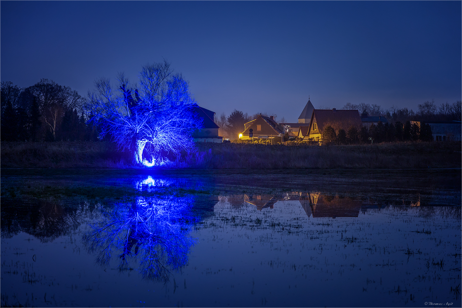 Blau gemacht...