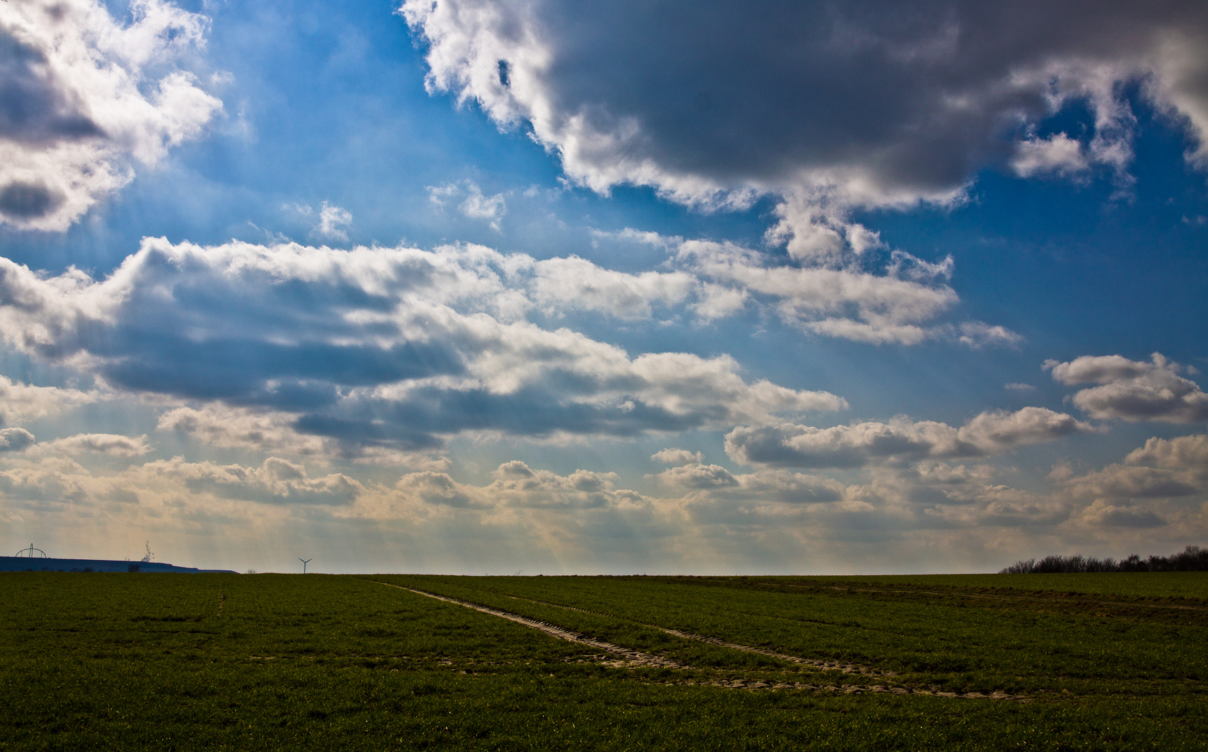 Blau Grün