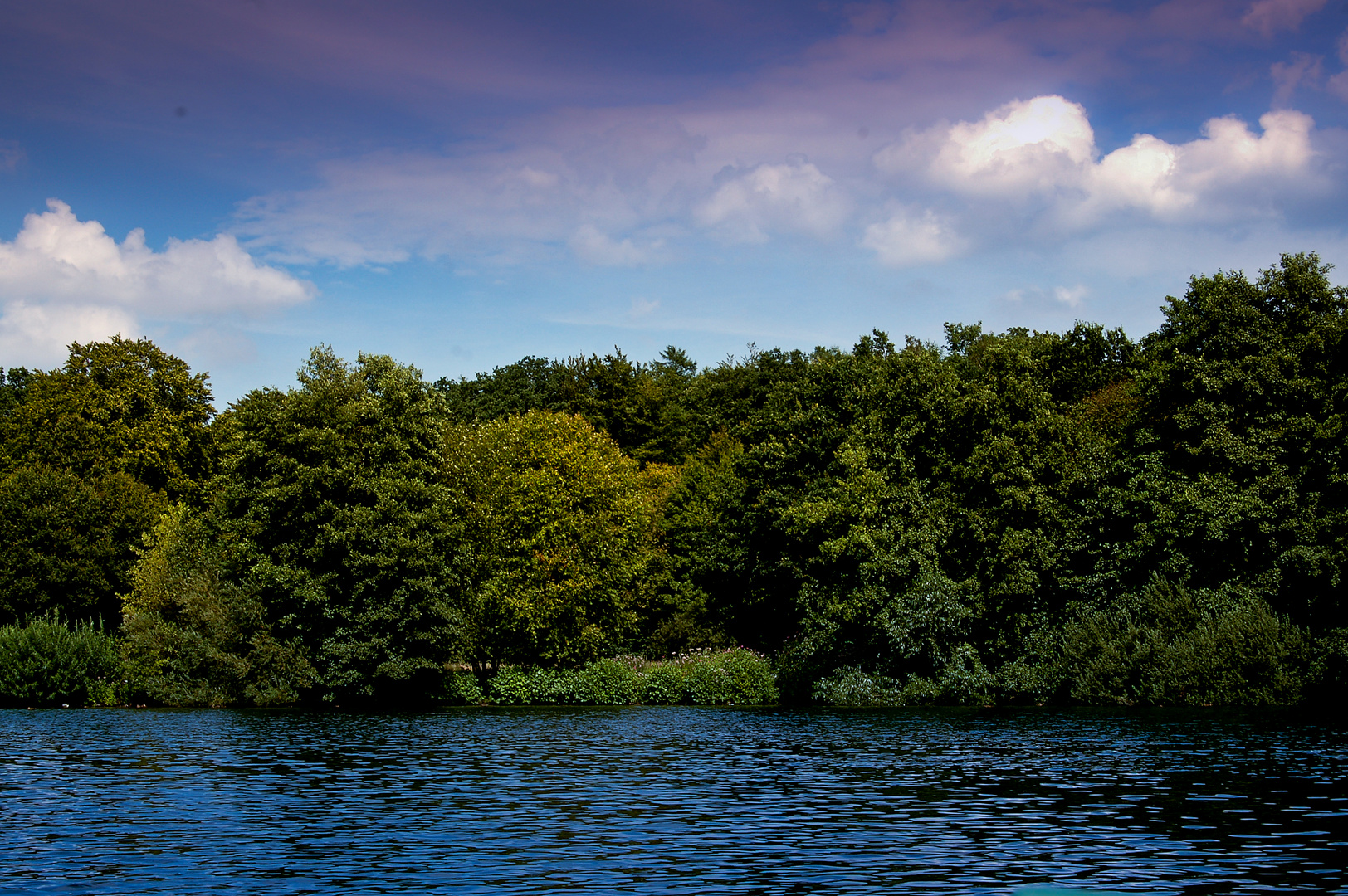 Blau-Grün-Blau