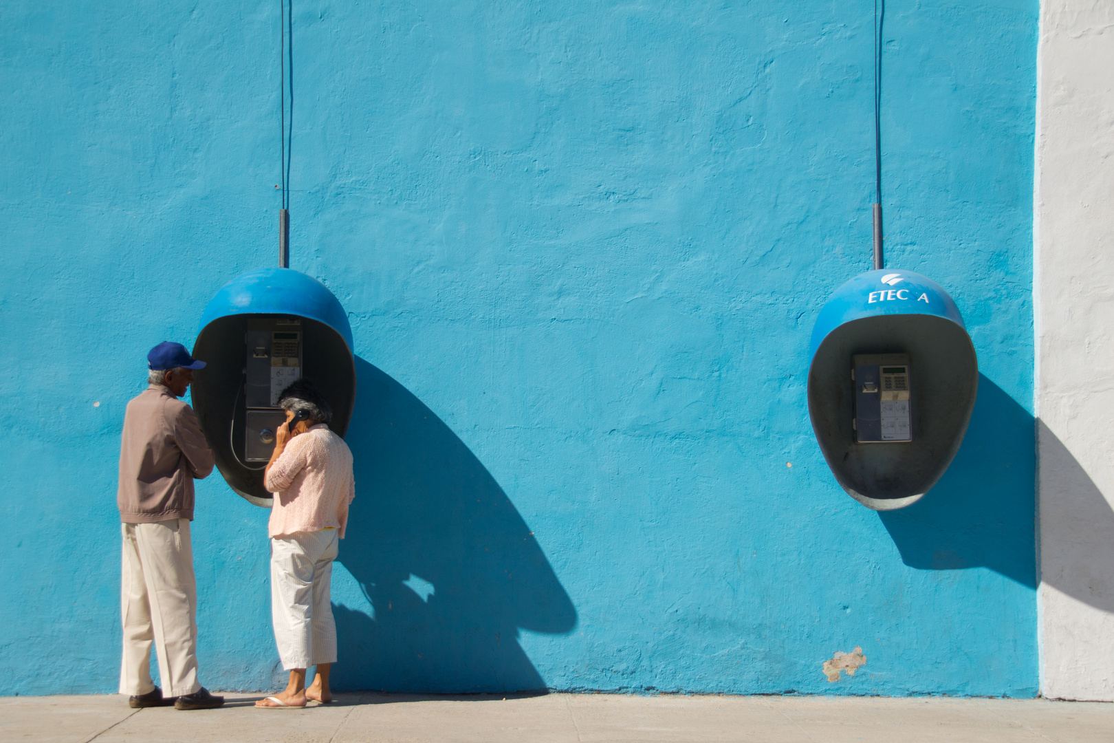 Blau in Blau - Cienfuegos / Kuba