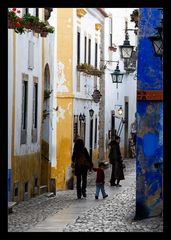 Blau in Obidos