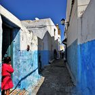 Blau in Rabat