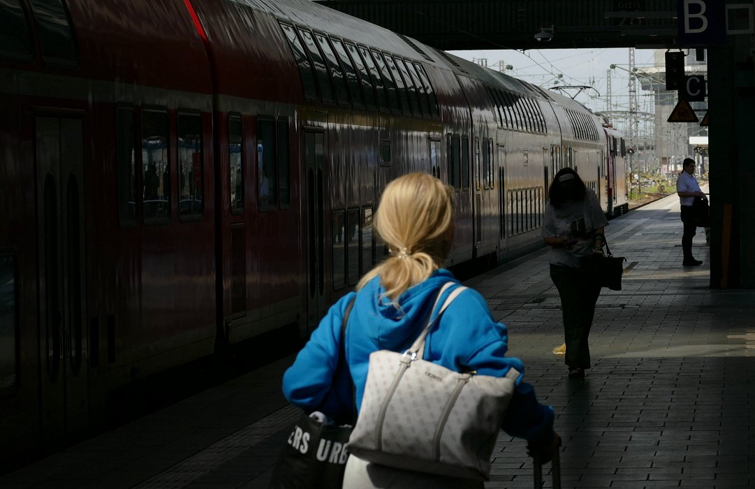 Blau, nicht Schwarz fahren