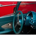 blau + rot
