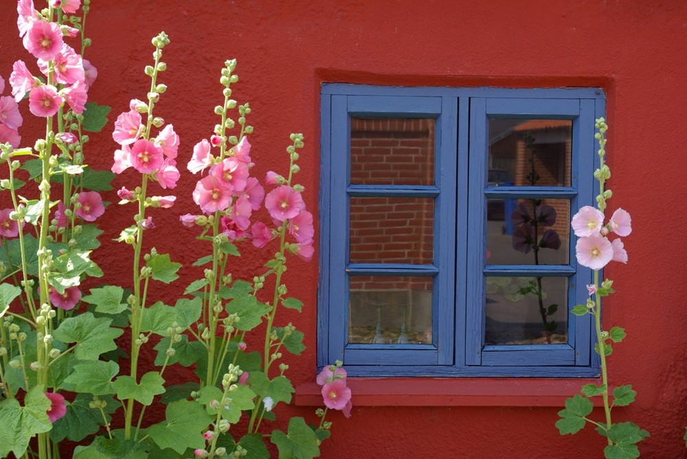 Blau, rot, grün......