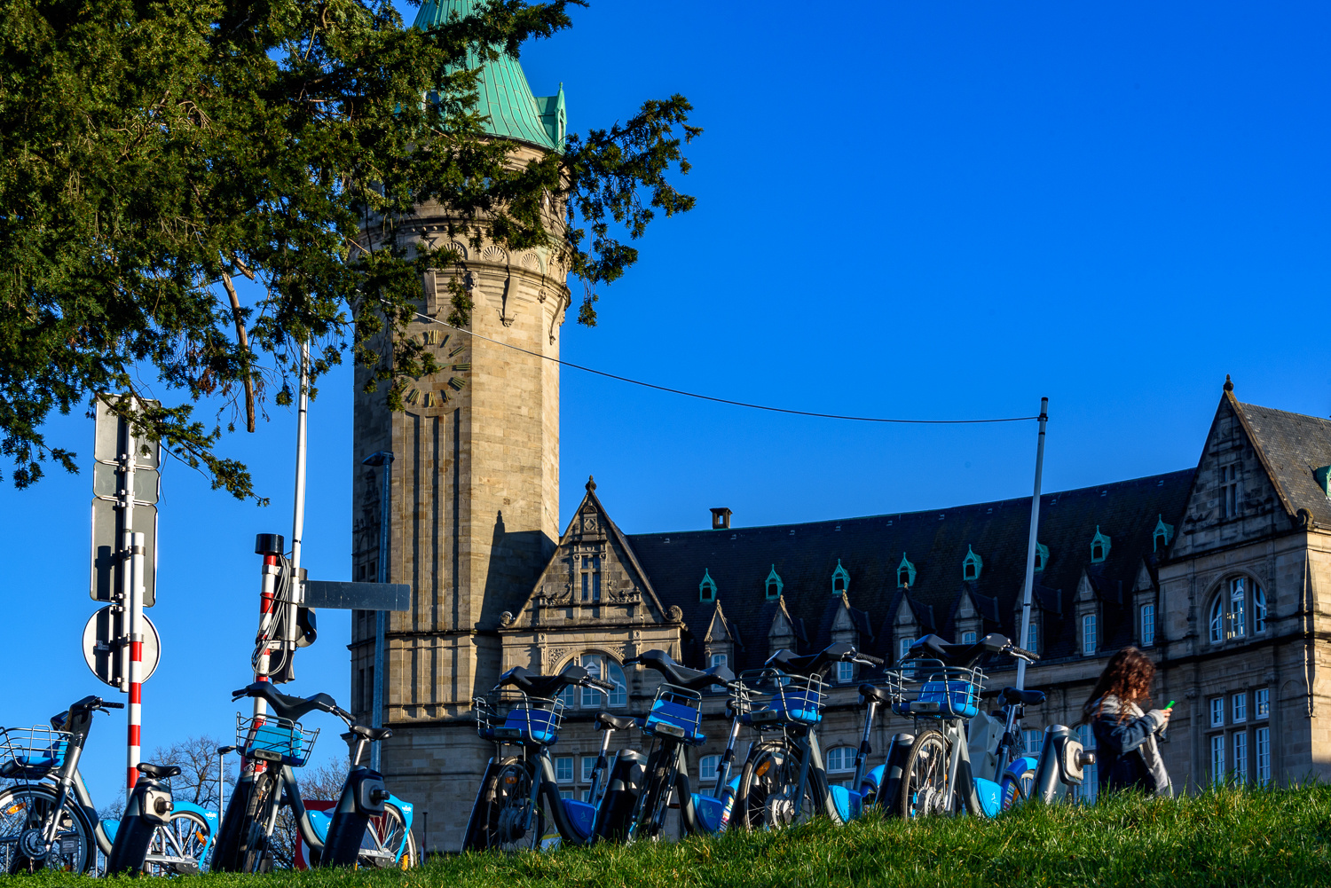 Blau-rot-grün