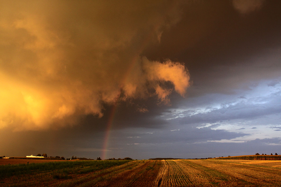 Blau, Schwarz, Gold und ein Regenbogen