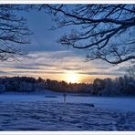 Blau und Orange