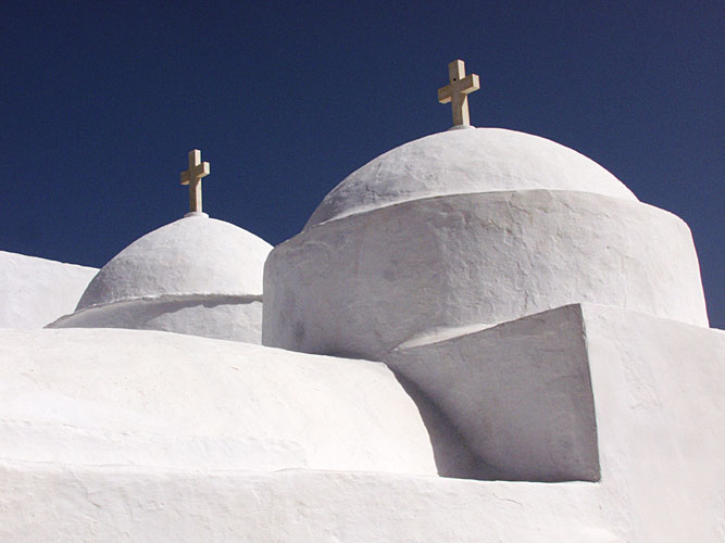 Blau und weiss auf Sifnos