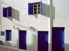 Blau und Weiss in Mykonos