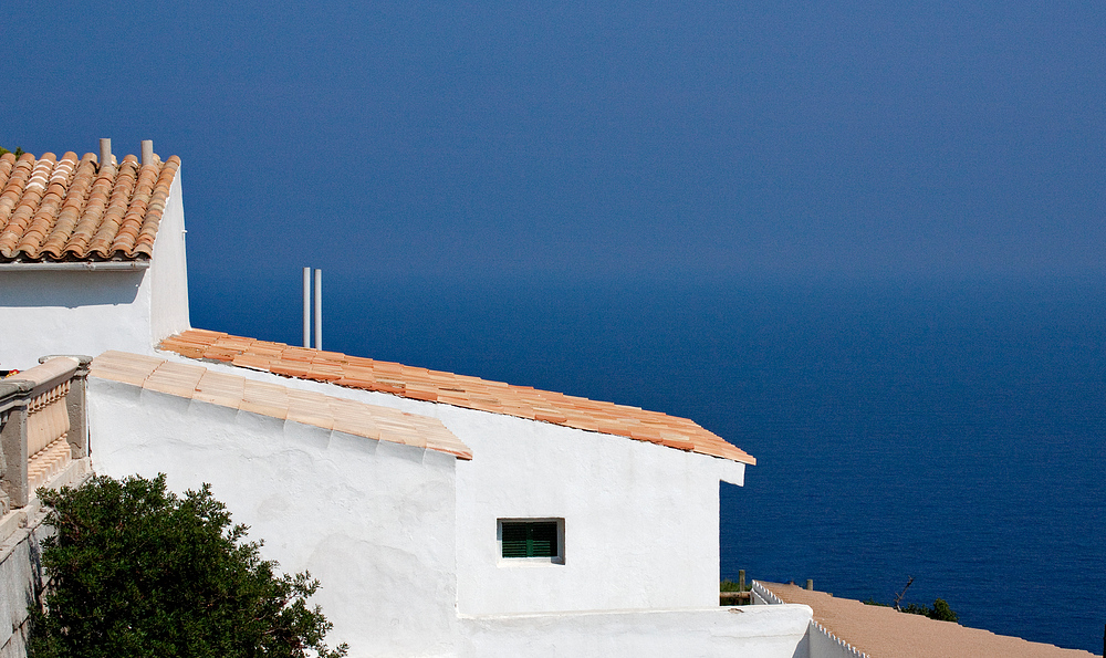 ..blau weiß am Cap Formentor