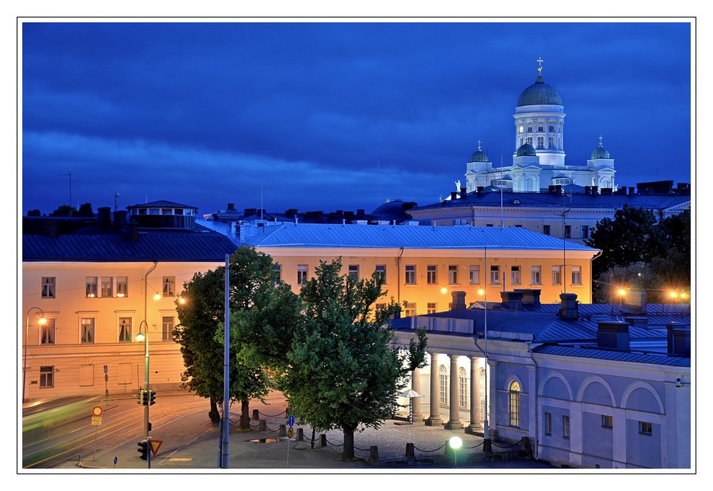 Blau-weisse Nächte in Helsinki