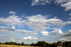 blau weisser Himmel