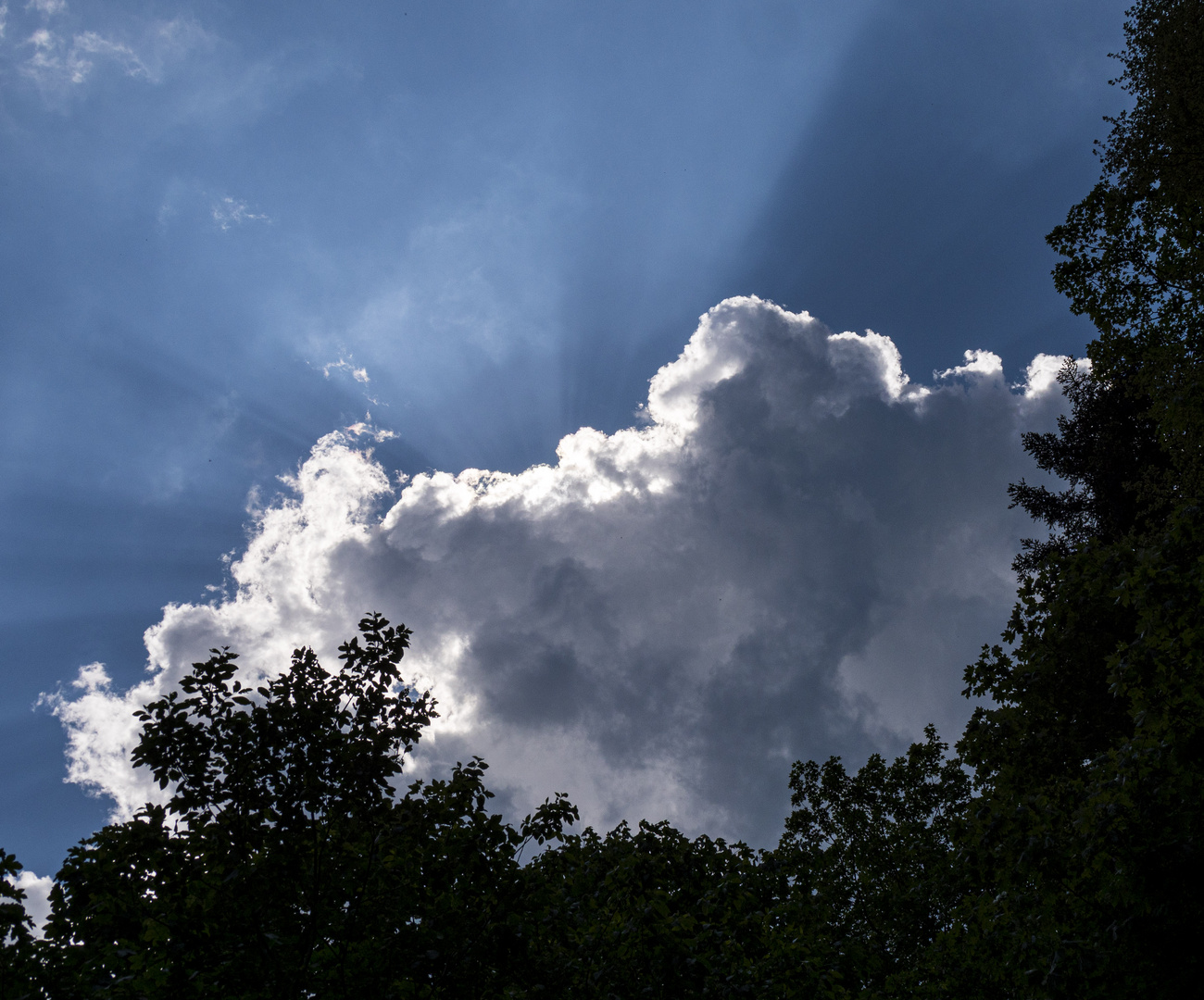 Blau - Wetter kommt