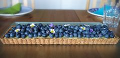 Blaubeer-Zitronen-Tarte