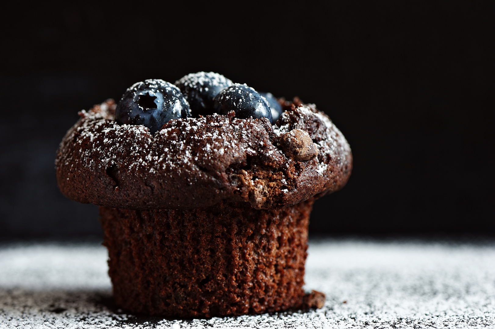 Blaubeermuffin 