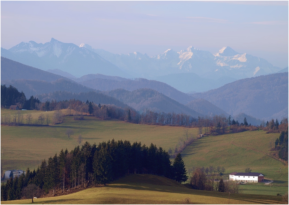 Blaubergige Heimatknipserei: letzten Sonntag