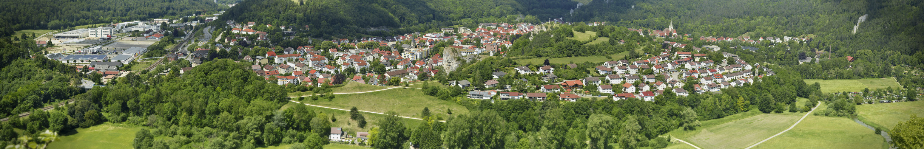 Blaubeuren im 120° Blickwinkel