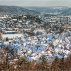 Blaubeuren im Schnee