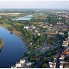 Blaue Bänder. Magdeburg an der Elbe