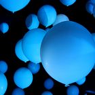 Blaue Ballons