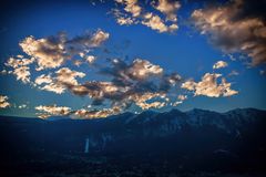 Blaue Berge
