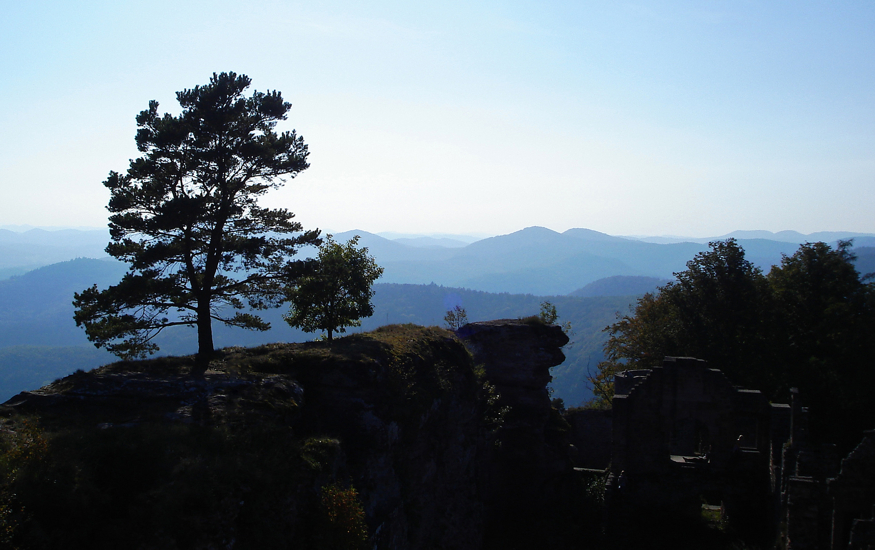 blaue berge