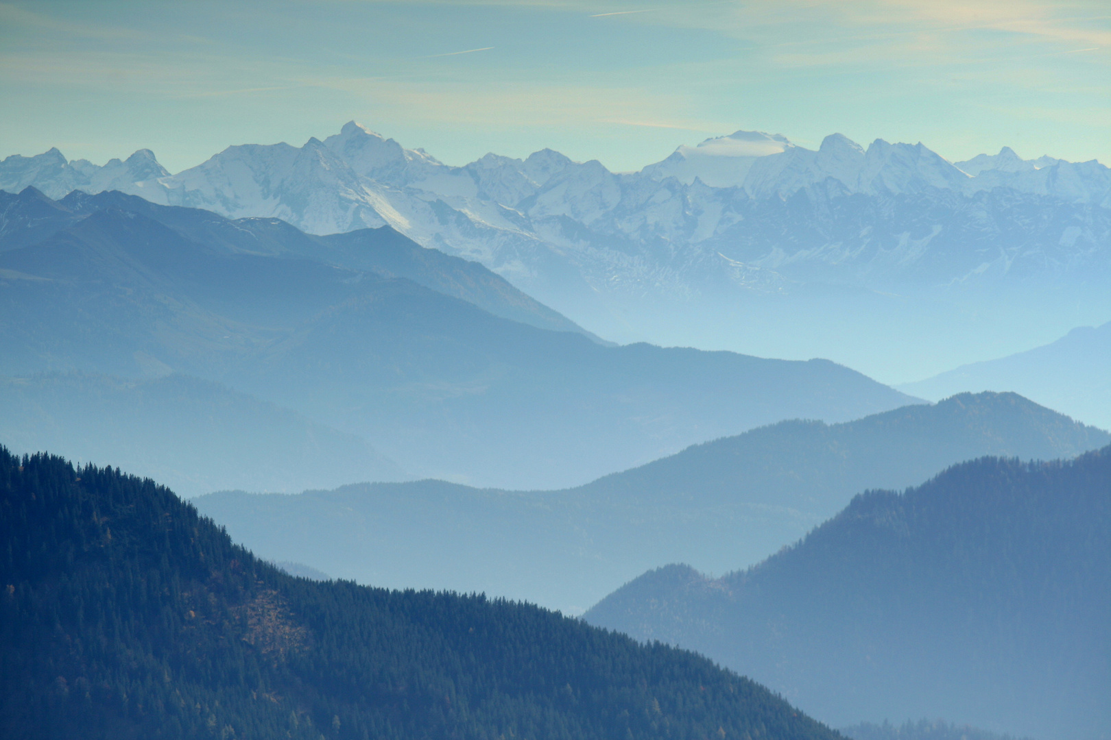 Blaue Berge