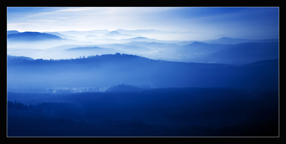 Blaue Berge