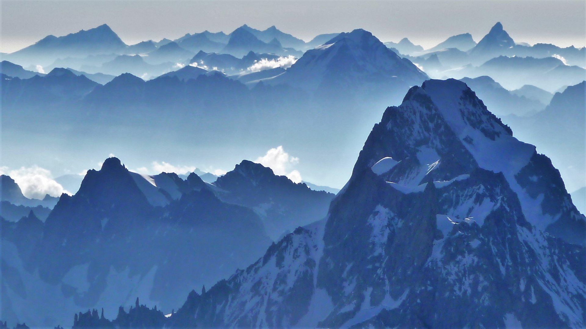 Blaue Berge