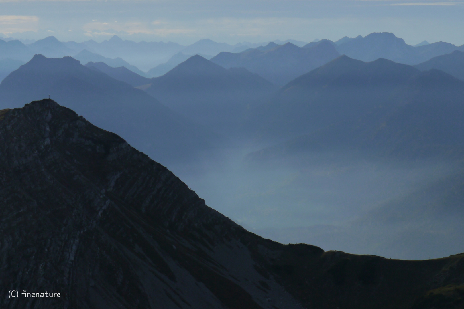 Blaue Berge