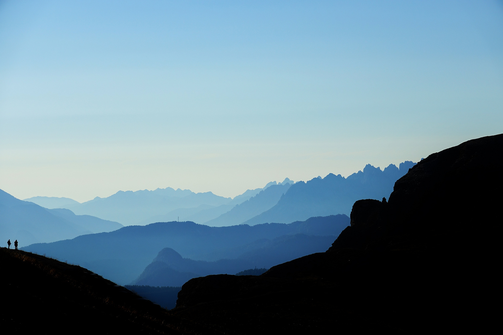 Blaue Berge