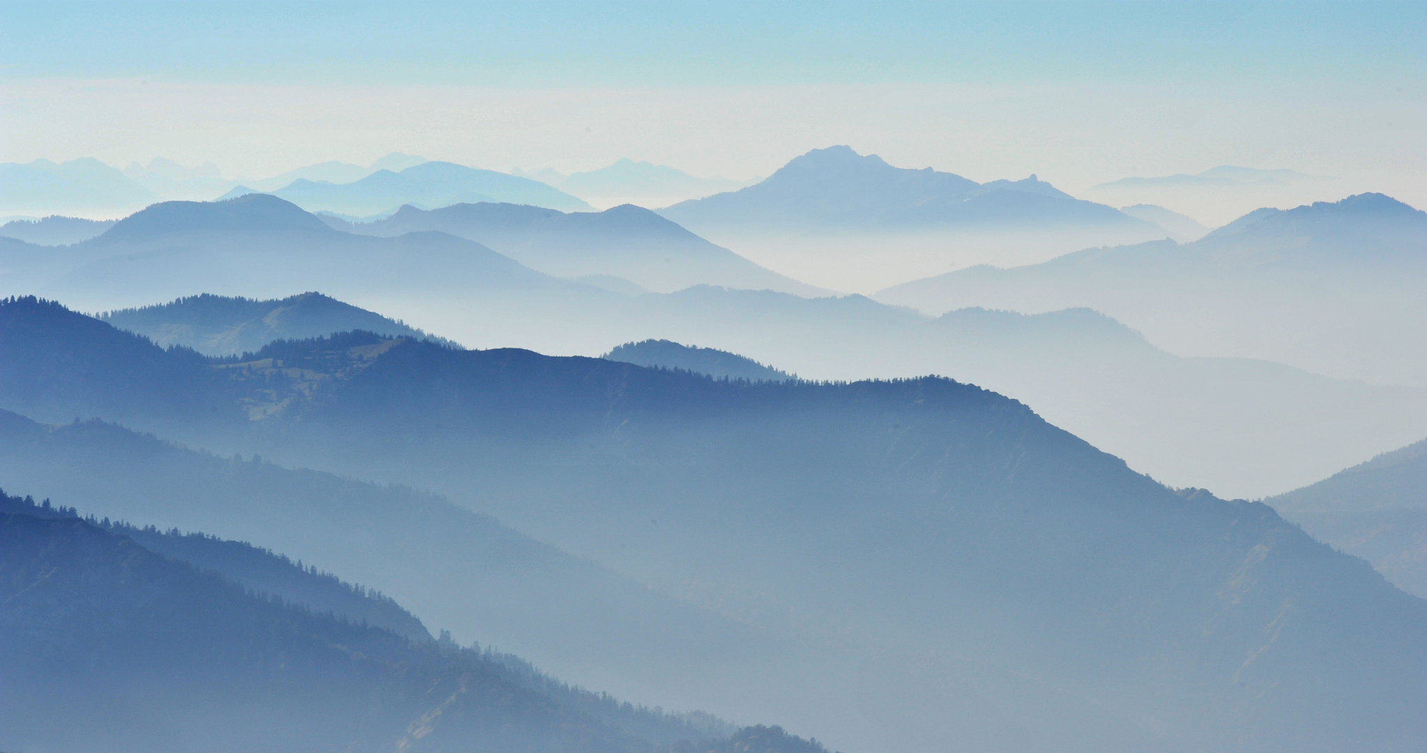 Blaue Berge