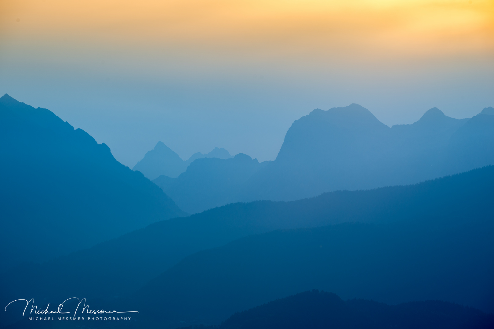 Blaue Berge bei Berchtesgaden