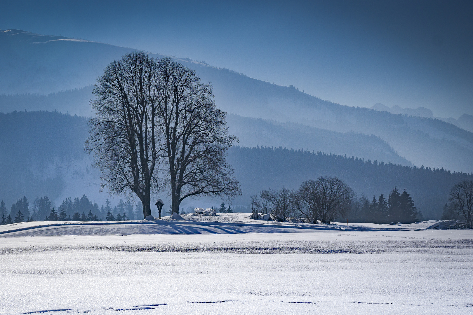 Blaue Berge