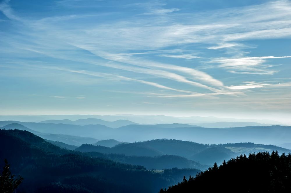 blaue Berge