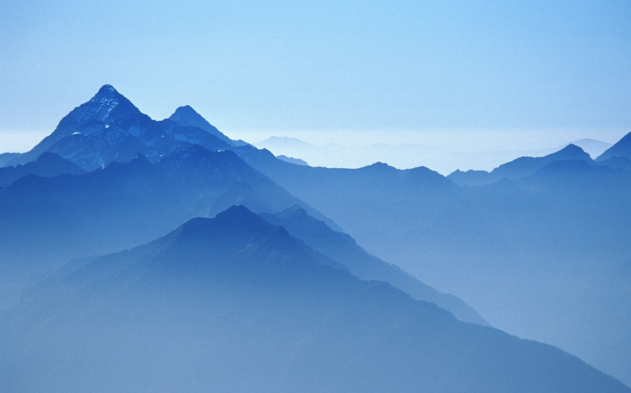 Blaue Berge