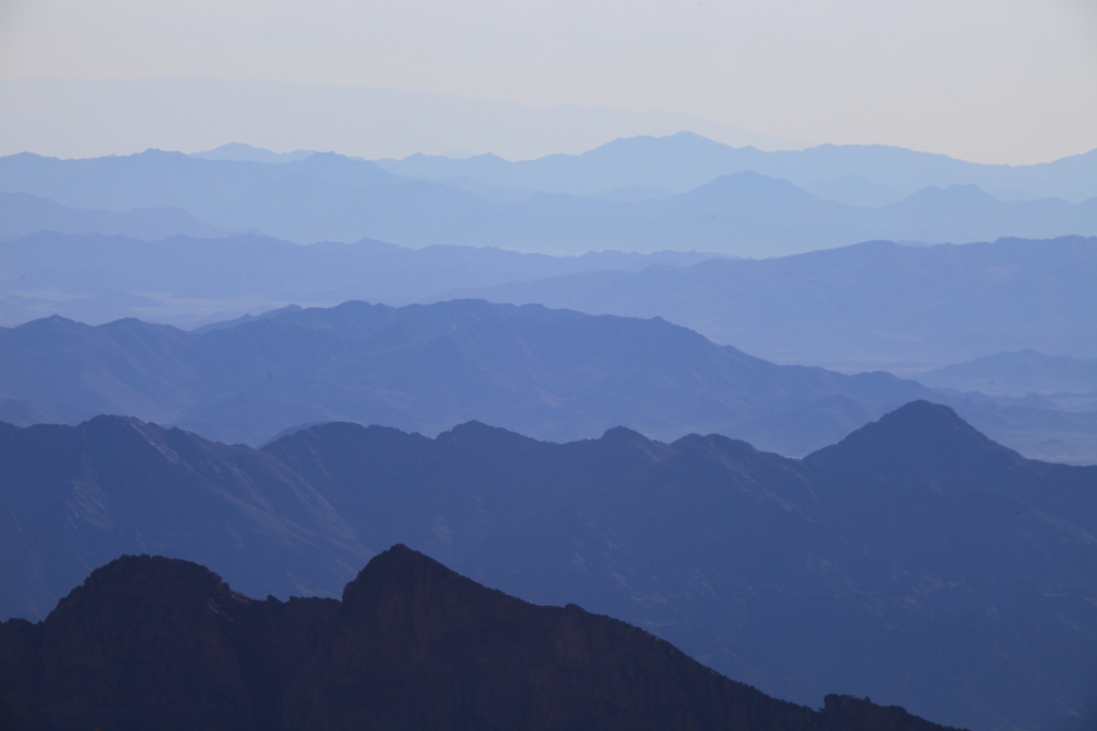 "Blaue Berge" im Oman