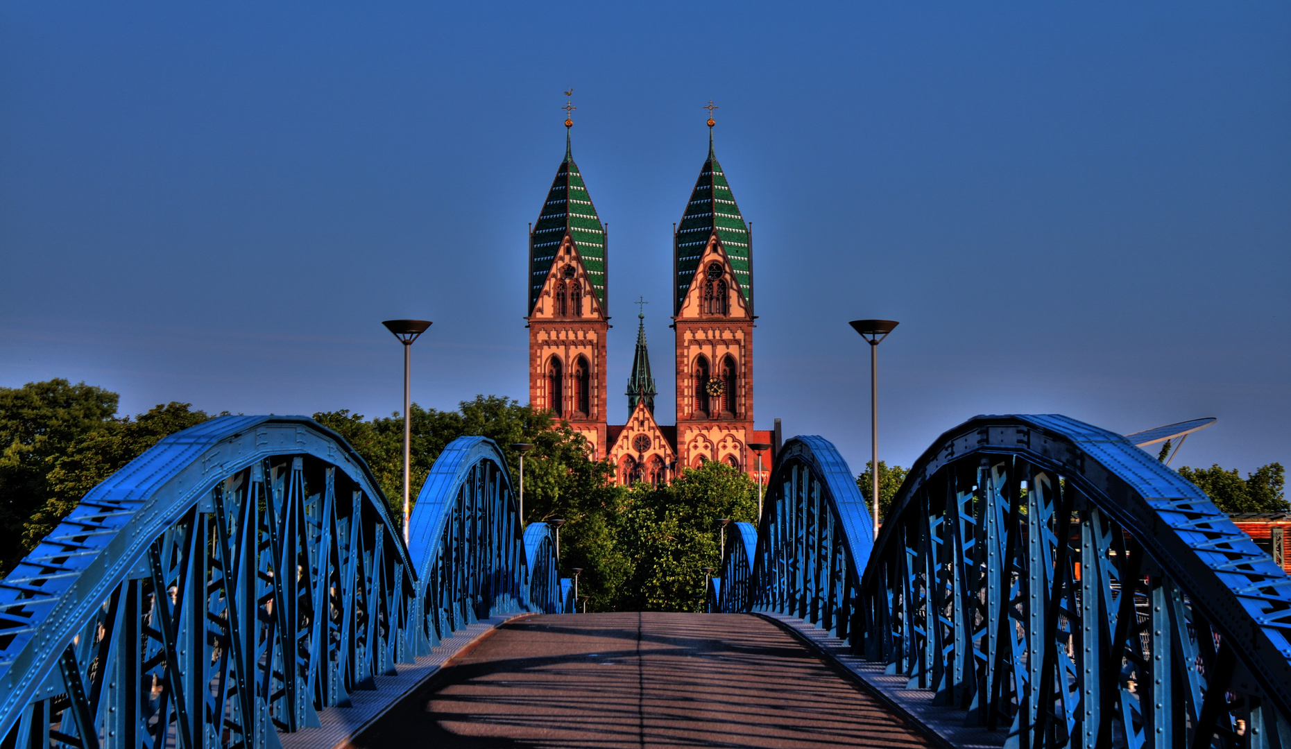 Blaue Brücke