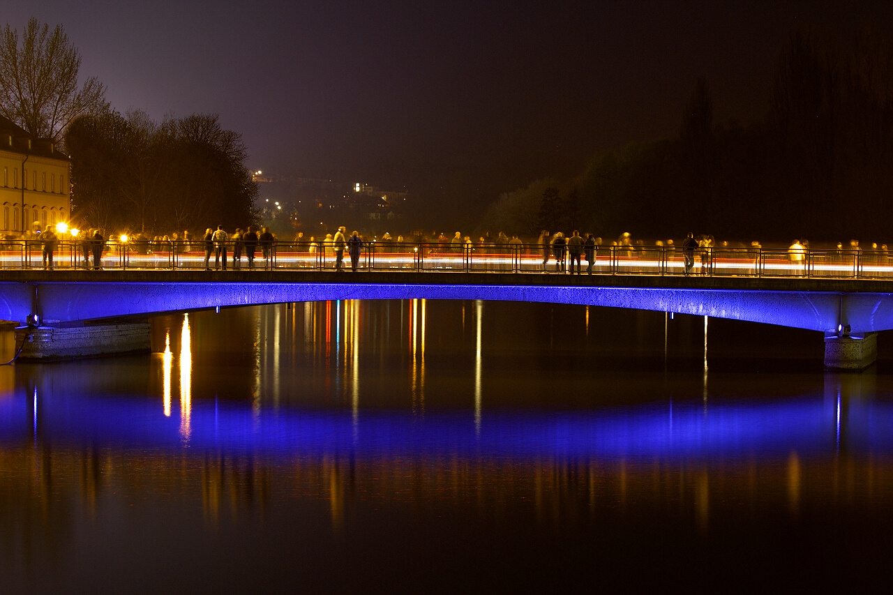 Blaue Brücke