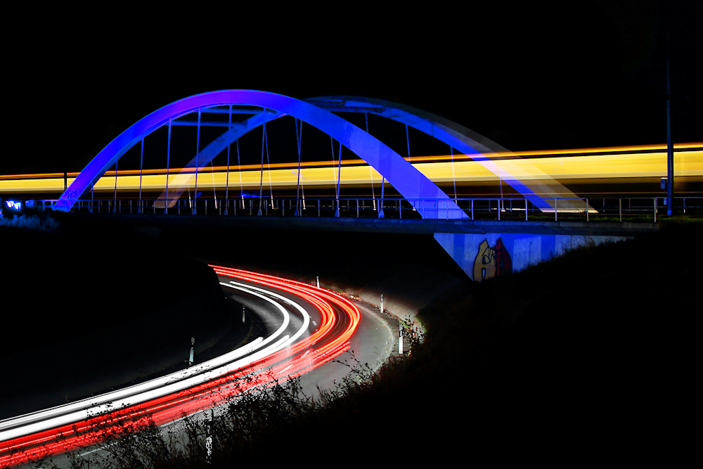 Blaue Brücke