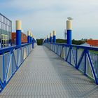 blaue Brücke