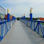 blaue Brücke