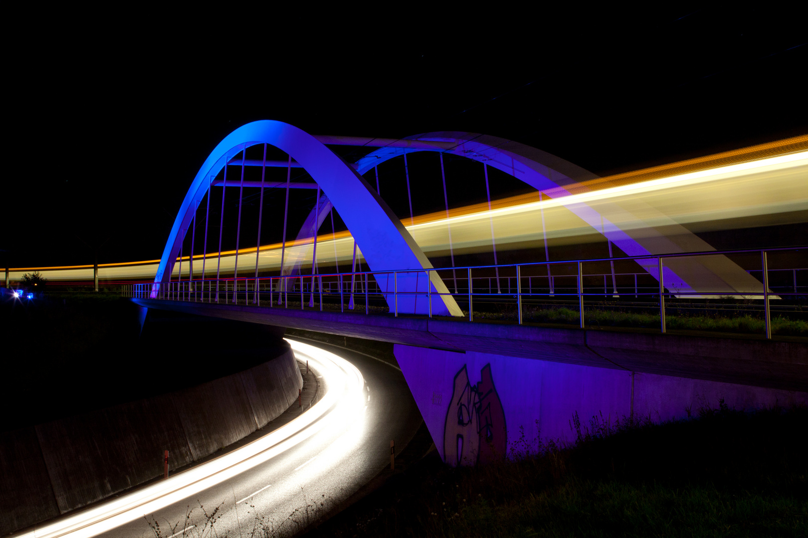 Blaue Brücke