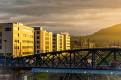 Blaue Brücke Freiburg