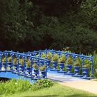 Blaue Brücke im Fürst-Pückler-Park Bad Muskau