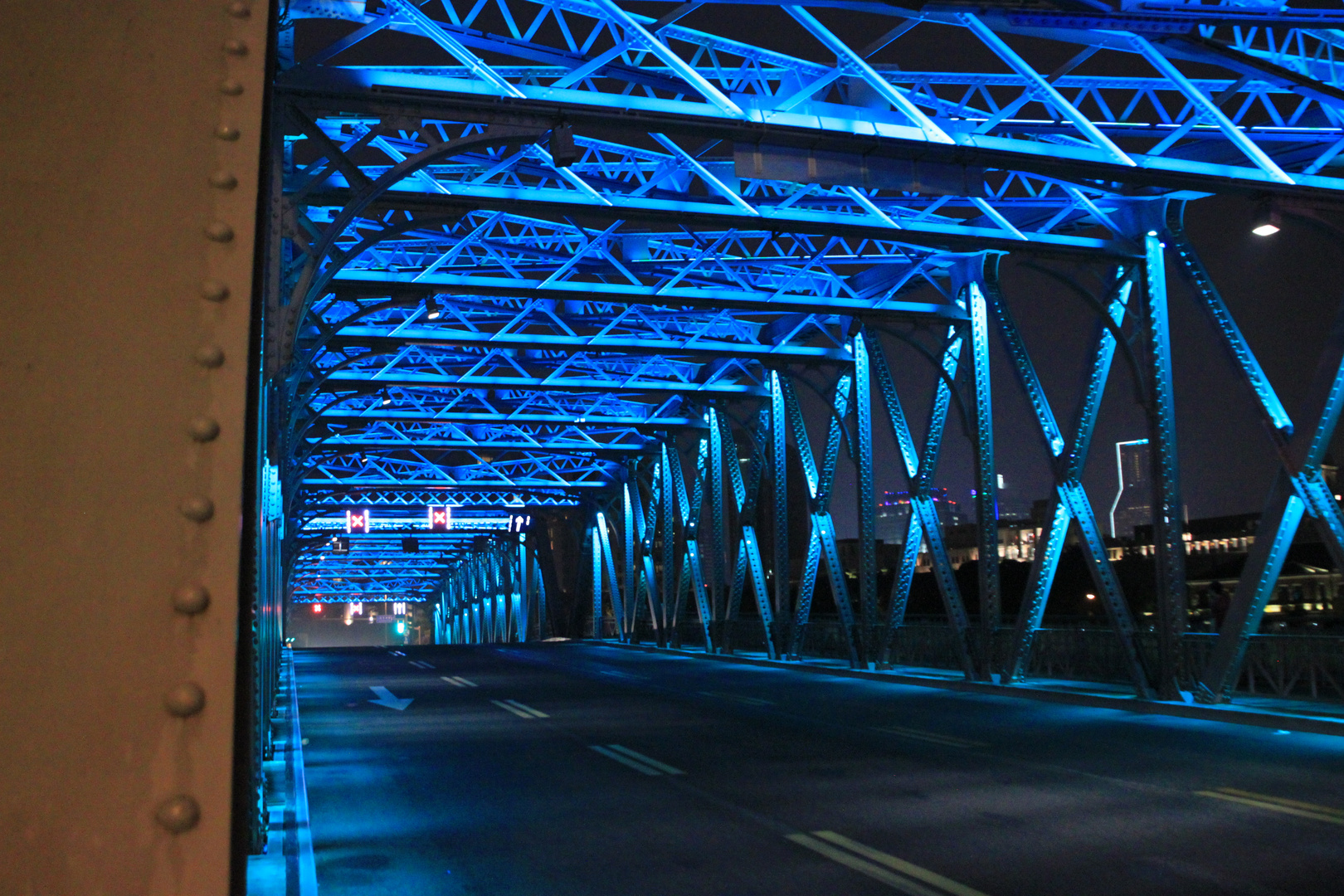 Blaue Brücke in Shanghai