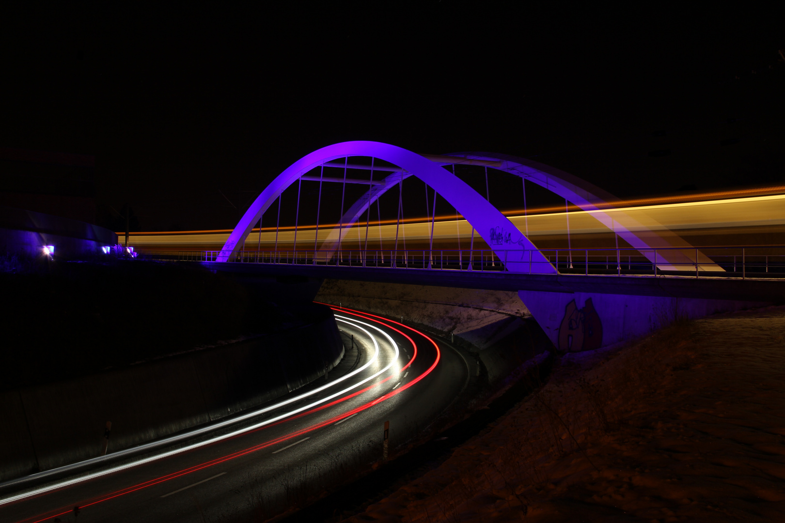 Blaue Brücke Stuttgart