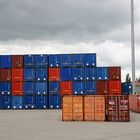 Blaue Container