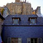 Blaue Dächer von Le Mont St. Michel